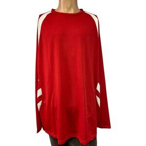 Black Tip Men's Sport Gill Long Sleeve Tee, Red, Size XXLarge - SKU 1994